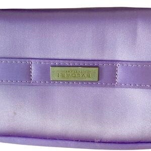 Bulgari Lavender Satin Clutch